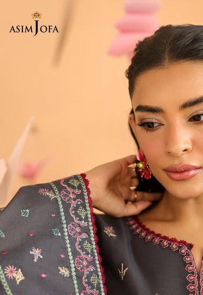 AJBPM-08 Embroidered Lawn Stitched 2pcs