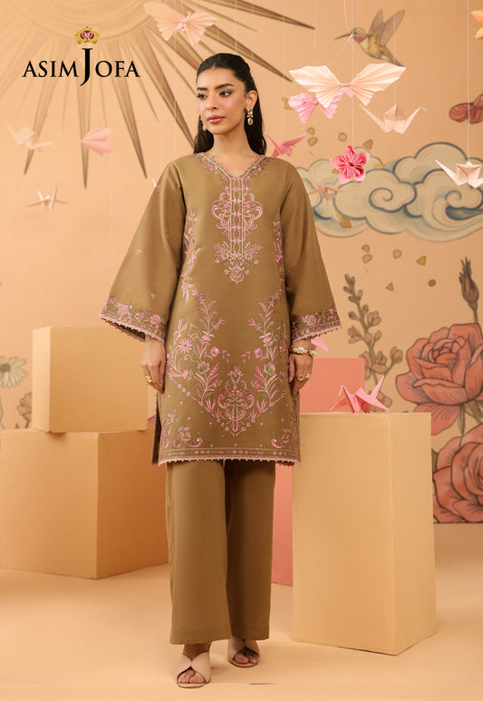 AJBPM-09 Embroidered Lawn Stitched 2pcs