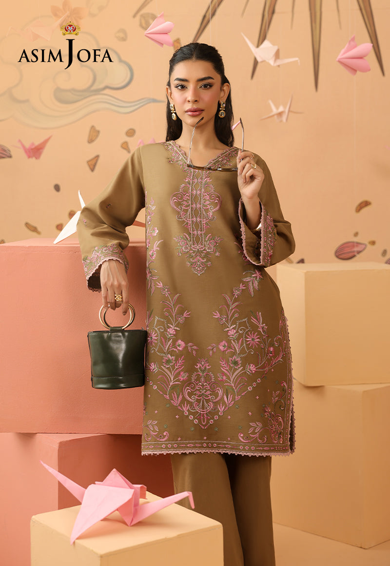 AJBPM-09 Embroidered Lawn Stitched 2pcs