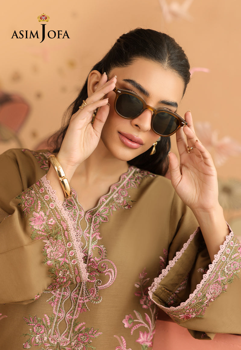AJBPM-09 Embroidered Lawn Stitched 2pcs
