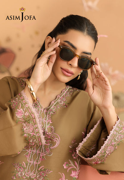 AJBPM-09 Embroidered Lawn Stitched 2pcs