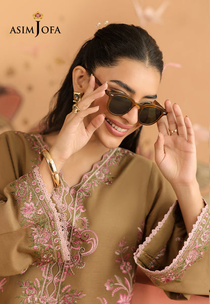 AJBPM-09 Embroidered Lawn Stitched 2pcs