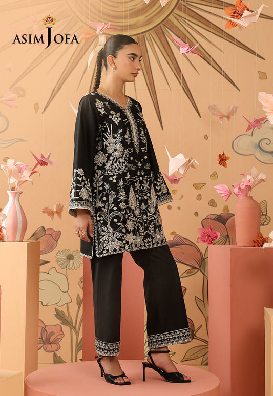 AJBPM-02 Embroidered Lawn Stitched 2pcs