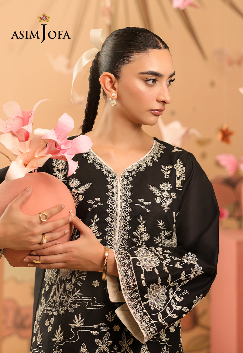 AJBPM-02 Embroidered Lawn Stitched 2pcs