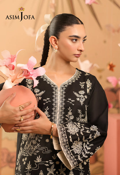 AJBPM-02 Embroidered Lawn Stitched 2pcs
