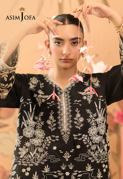 AJBPM-02 Embroidered Lawn Stitched 2pcs