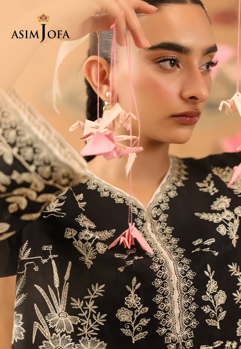 AJBPM-02 Embroidered Lawn Stitched 2pcs