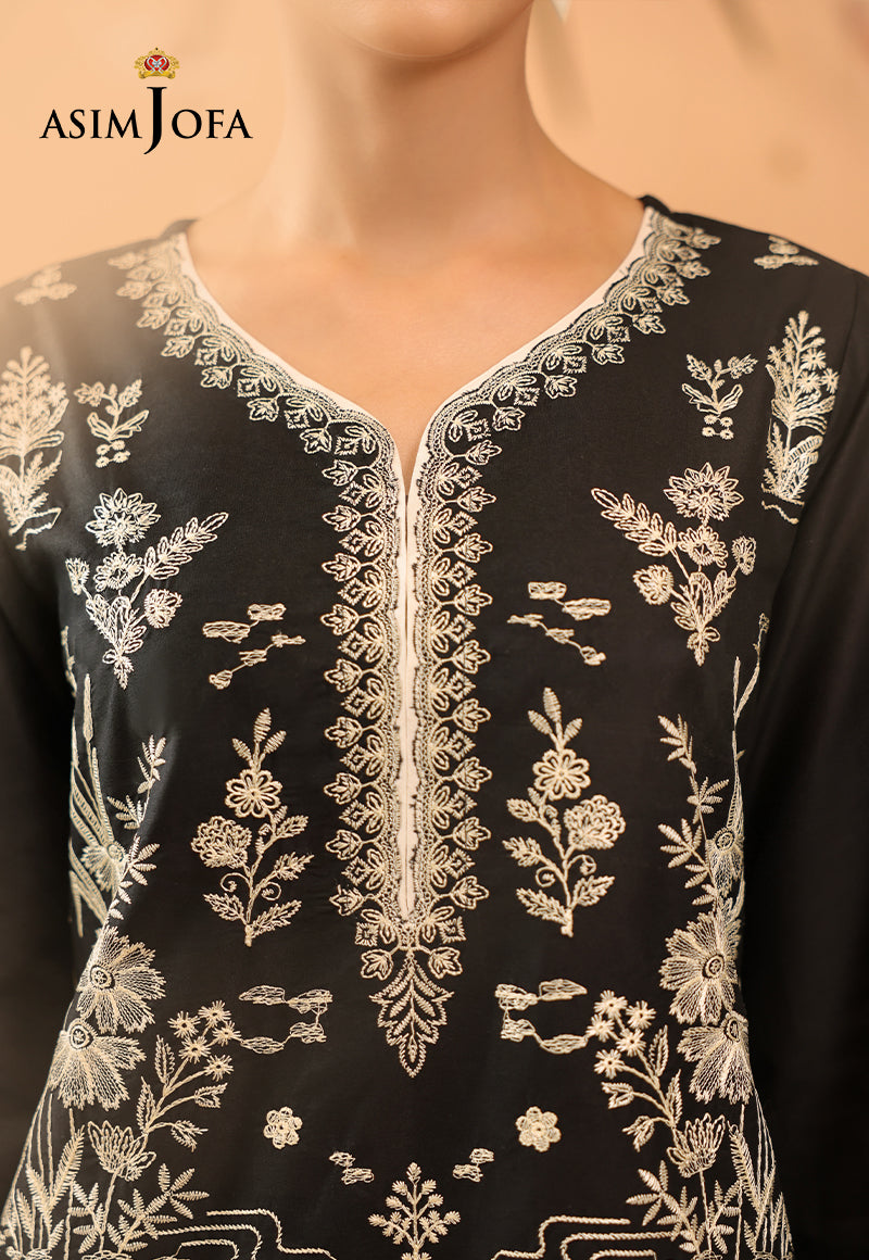 AJBPM-02 Embroidered Lawn Stitched 2pcs