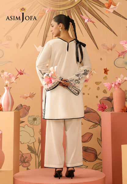 AJBPM-01 Embroidered Lawn Stitched 2pcs