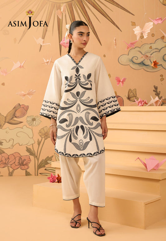 AJBPM-04 Embroidered Lawn Stitched 2pcs