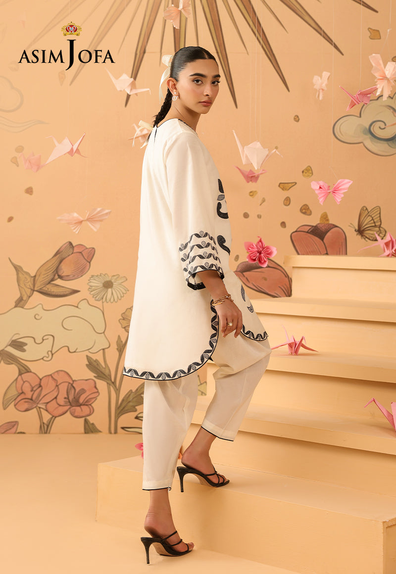 AJBPM-04 Embroidered Lawn Stitched 2pcs