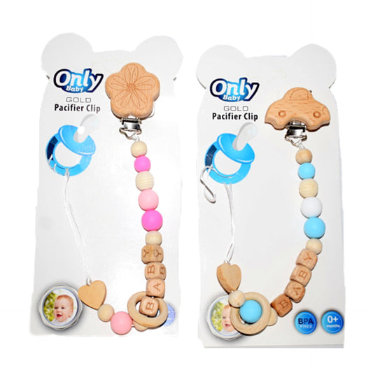 Soother holder Wooden