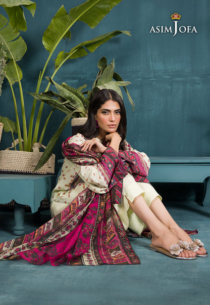 AJGR-13 PRINTED SWISS LAWN 3 PCS