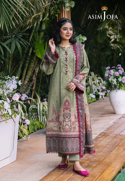 AJGB-15 PRINTED LAWN 3 PCS