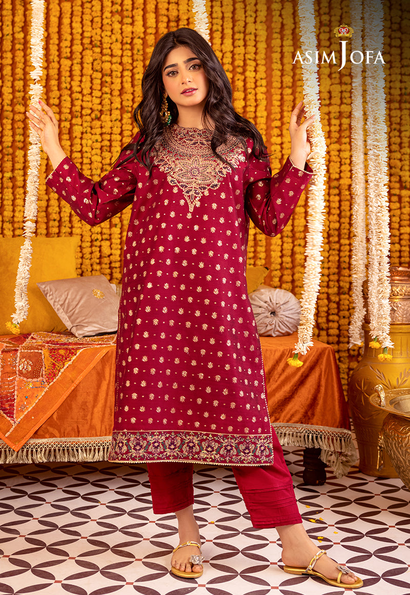 AJTM-15 - EMBROIDERED JACQUARD 2 PCS