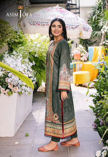 AJGB-17 PRINTED LAWN 3 PCS