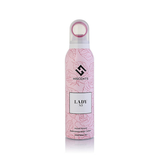 Hiscents Lady N.5 Body Spray 200ml