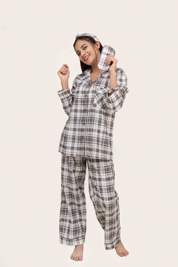 Studio By Arj Studio By Arj Women Light Weight Cotton Flannel 100% Cotton Both Side Brush Wearing Warm