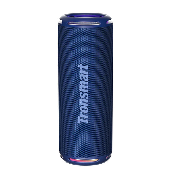 Tronsmart T7 Lite Bluetooth Speaker Portable Enhanced Bass with 24 Hours Playtime, APP Control, IPX7 Waterproof for Camping - Blue