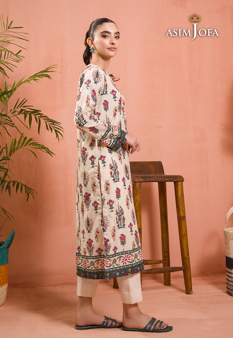 AJGR-01 PRINTED COTTON SILK 1 PCS