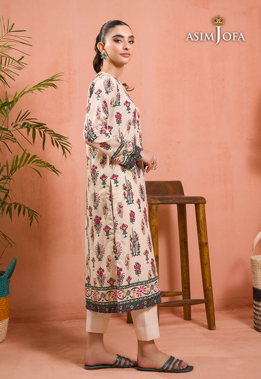 AJGR-01 PRINTED COTTON SILK 1 PCS