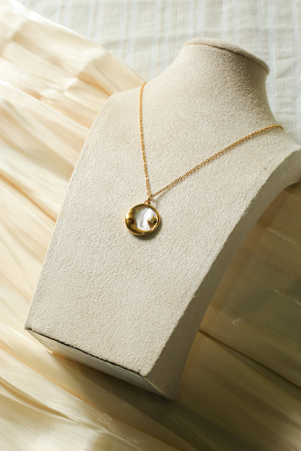 Golden Eclipse Necklace