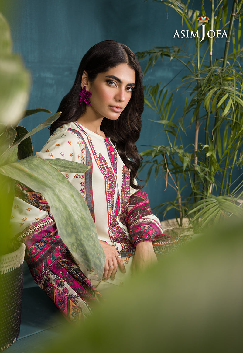 AJGR-13 PRINTED SWISS LAWN 3 PCS