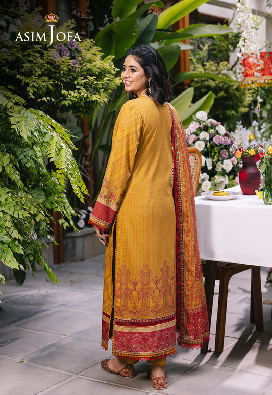 AJGB-14 PRINTED LAWN 3 PCS