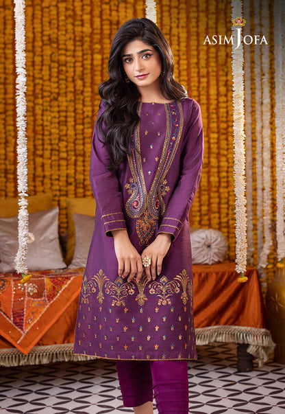 AJTM-12 - 3 PCS EMBROIDERED COTTON NET 3 PCS