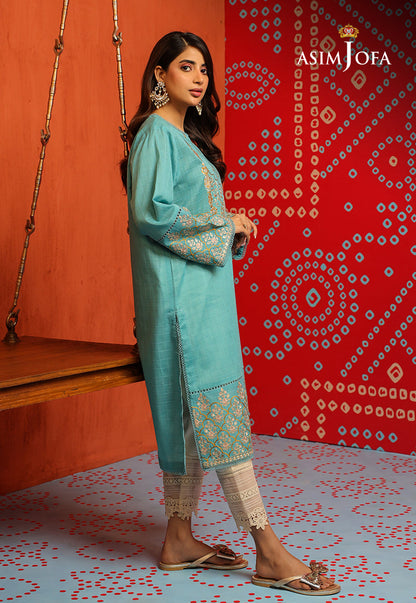 AJTM-13 - 1 PC EMBROIDERED SELF JACQUARD 1 PC