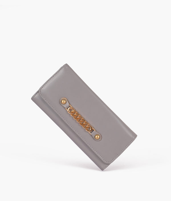 RTW Creation - Grey three-fold wallet