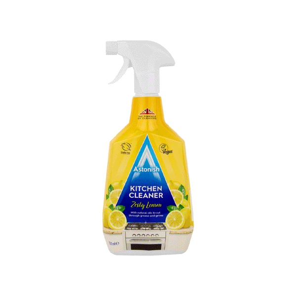 Astonish Kitchen Cleaner Spray Zesty Lemon 750ml
