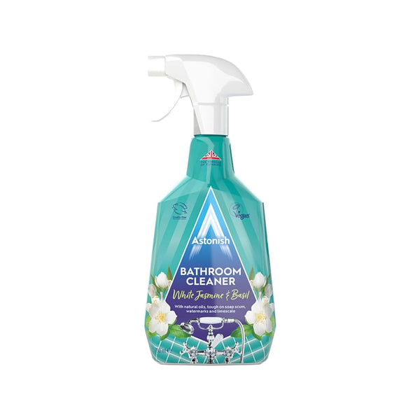 Astonish Bathroom Cleaner White Jasmine & Basil Spray 750ml
