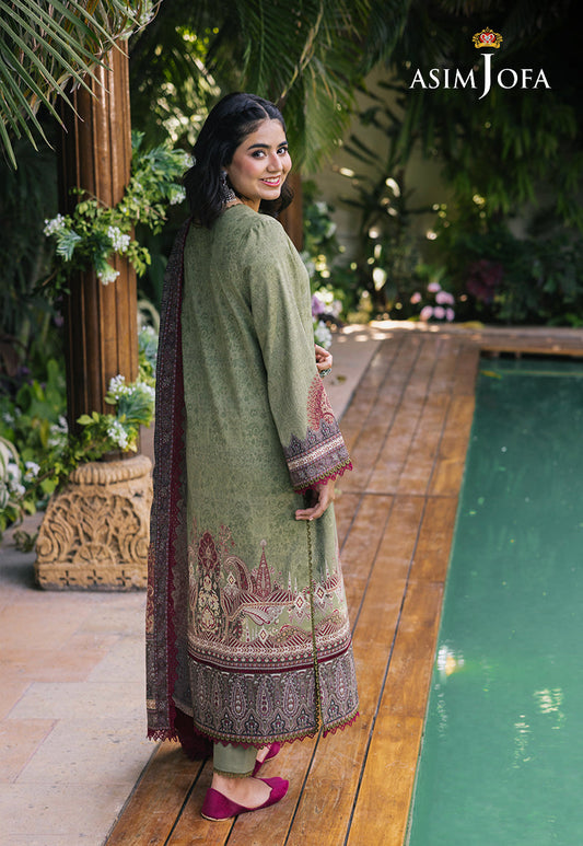 AJGB-15 PRINTED LAWN 3 PCS