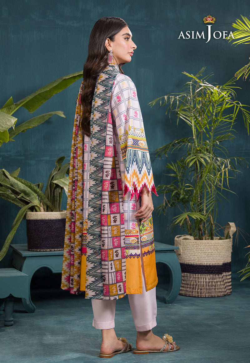 AJGR-10 PRINTED SWISS LAWN 3 PCS