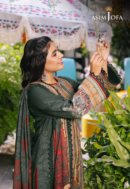 AJGB-17 PRINTED LAWN 3 PCS