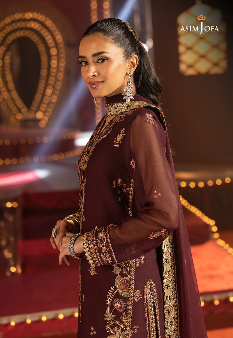 AJLLF-04 Embroidered Chiffon 3 Pcs