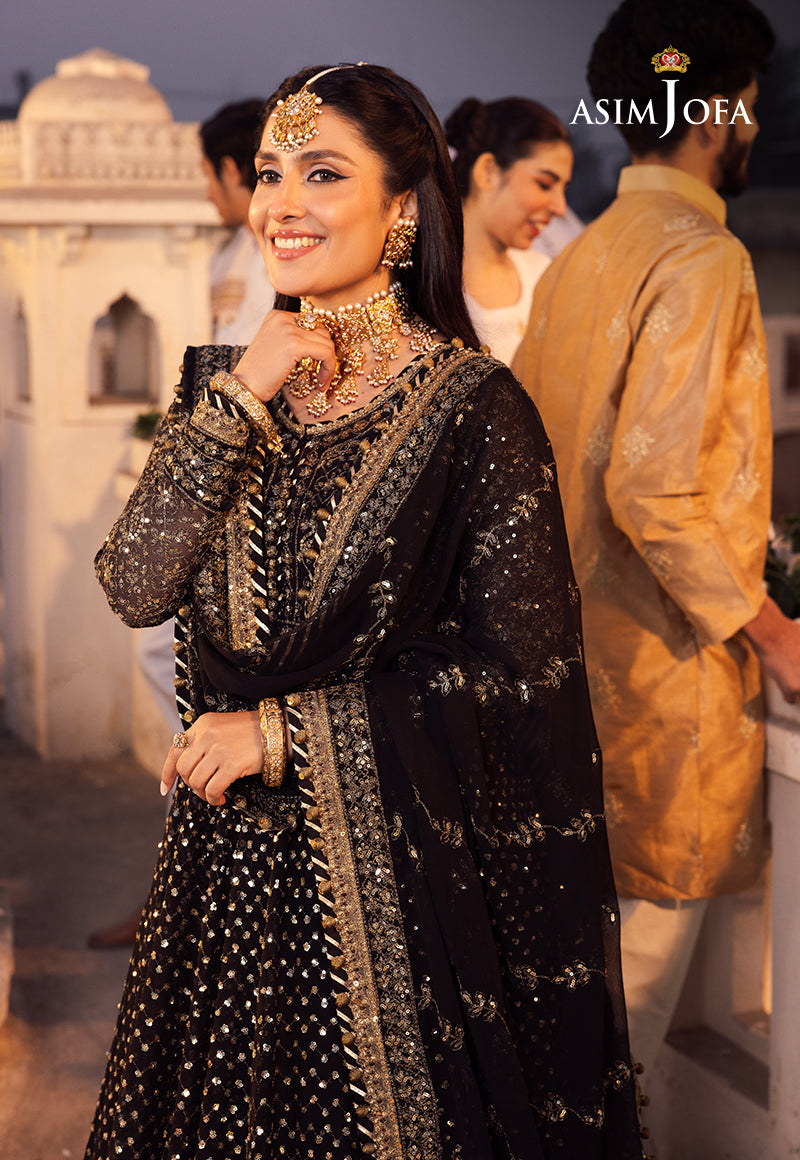 AJSH-01 EMBROIDERED CHIFFON 3 PCS
