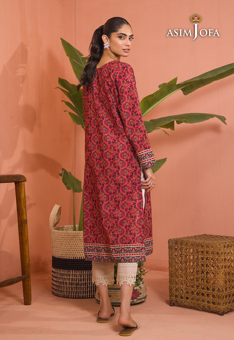 AJGR-04 EMBROIDERED COTTON SILK 1 PC