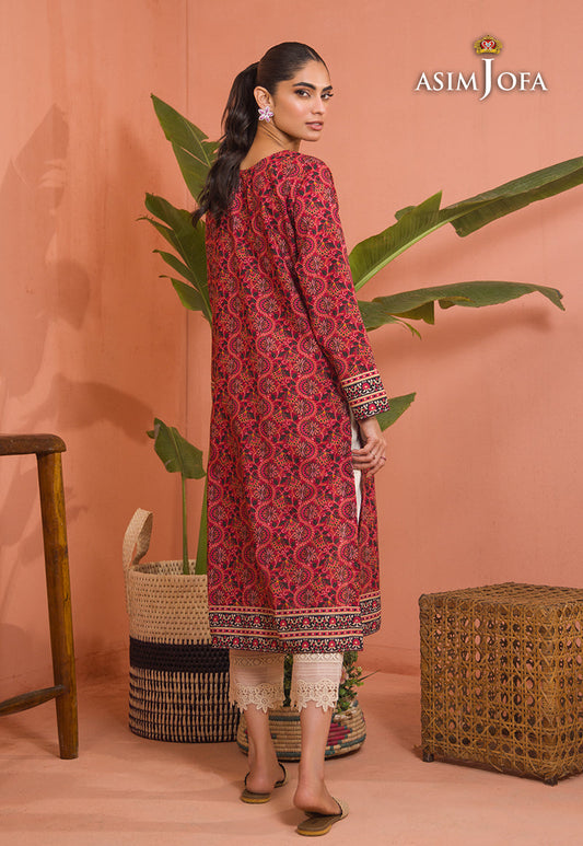 AJGR-04 EMBROIDERED COTTON SILK 1 PC