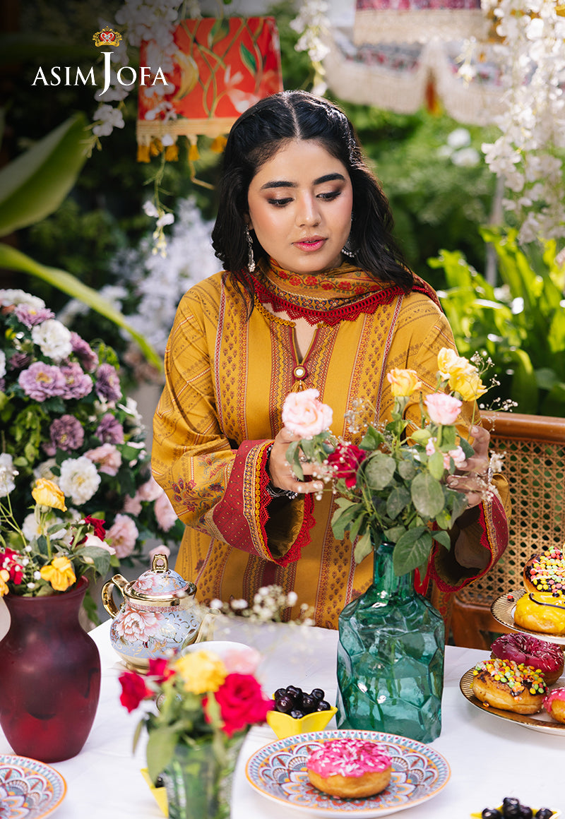 AJGB-14 PRINTED LAWN 3 PCS