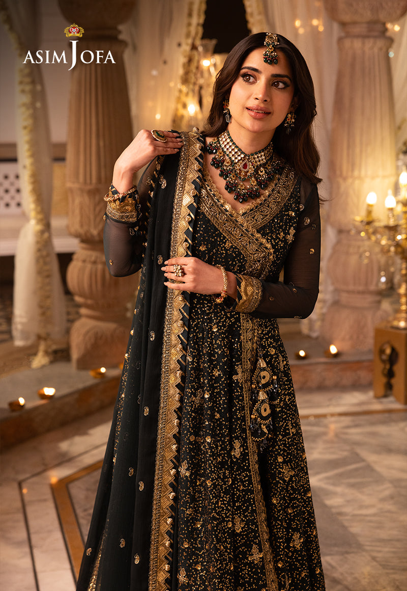 AJSH-05 EMBROIDERED CHIFFON 2 PCS