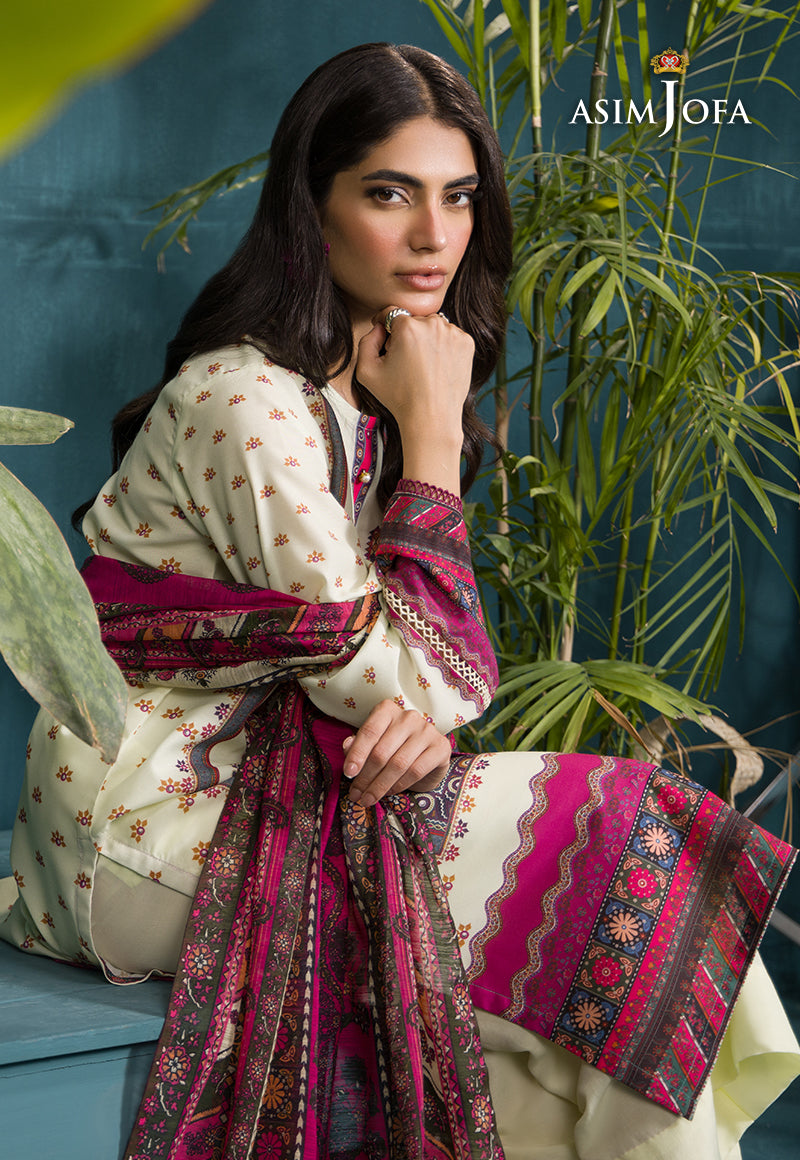 AJGR-13 PRINTED SWISS LAWN 3 PCS