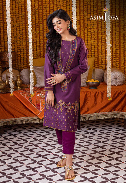 AJTM-12 - 3 PCS EMBROIDERED COTTON NET 3 PCS