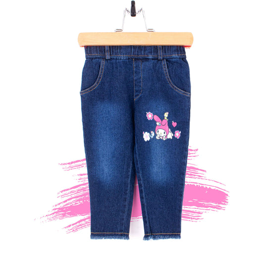 Baby Girl Blue Hello Kitty Jagging