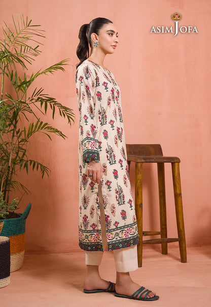 AJGR-01 PRINTED COTTON SILK 1 PCS