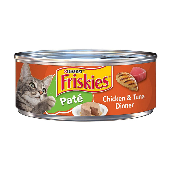 Friskies Chicken Dinner Cat Food Tin 156gm