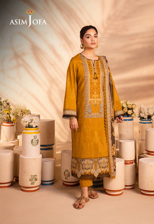 AJUB-06 PRINTED LAWN 3 PCS