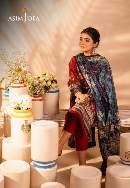 AJUB-02 PRINTED LAWN 3 PCS