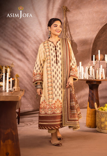 AJUB-04 PRINTED LAWN 3 PCS